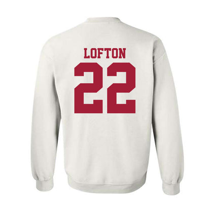 Oklahoma - NCAA Women's Basketball : Keziah Lofton - Sports Shersey Crewneck Sweatshirt-1