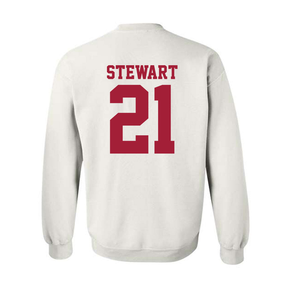 Oklahoma - NCAA Women's Basketball : Brooklyn Stewart - Sports Shersey Crewneck Sweatshirt-1