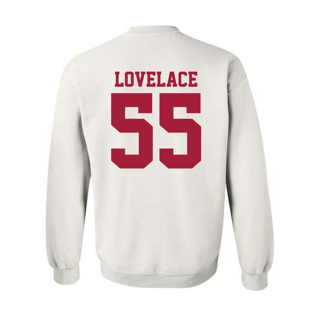 Oklahoma - NCAA Men's Basketball : Reid Lovelace - Sports Shersey Crewneck Sweatshirt-1