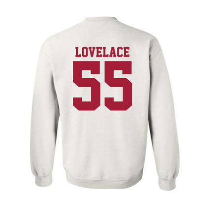Oklahoma - NCAA Men's Basketball : Reid Lovelace - Sports Shersey Crewneck Sweatshirt-1