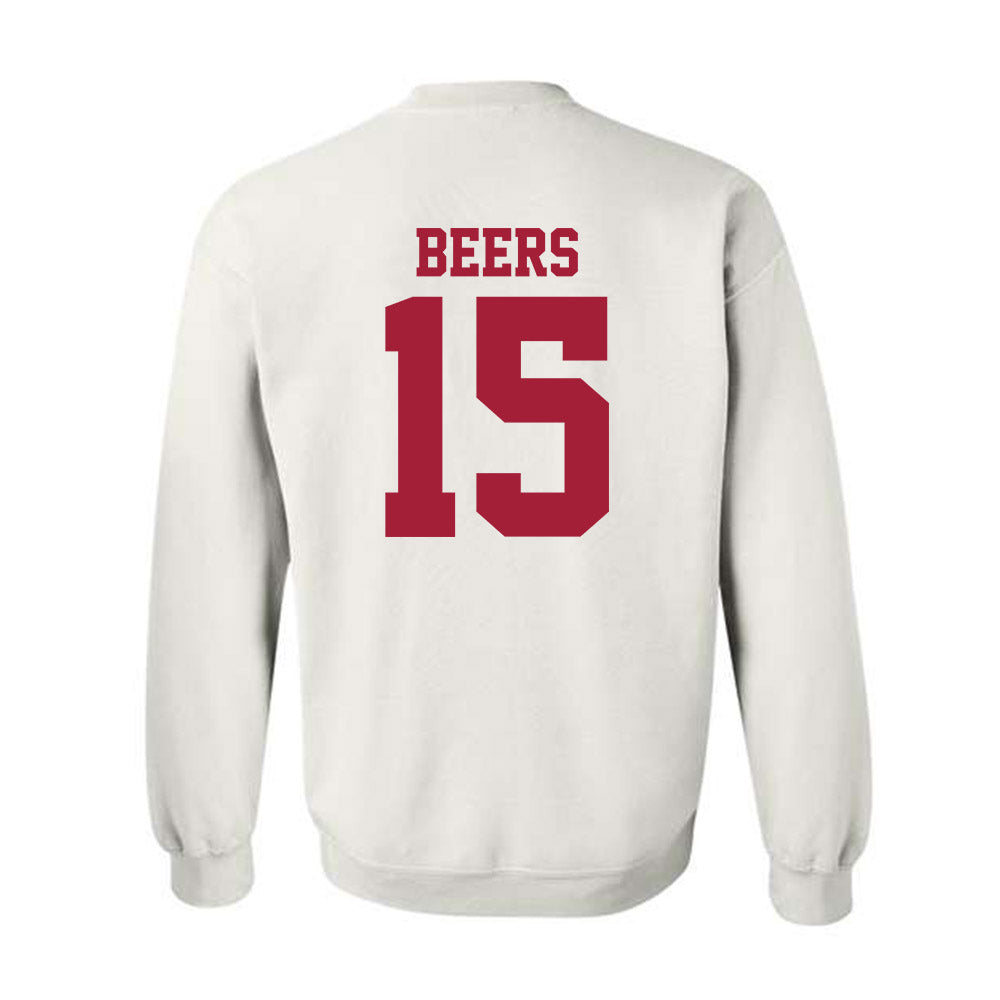 Oklahoma - NCAA Women's Basketball : Raegan Beers - Sports Shersey Crewneck Sweatshirt-1