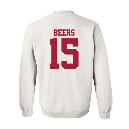 Oklahoma - NCAA Women's Basketball : Raegan Beers - Sports Shersey Crewneck Sweatshirt-1