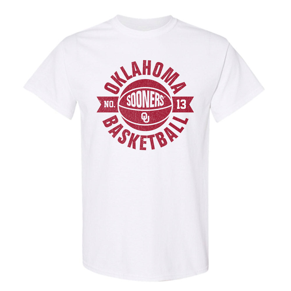 Oklahoma - NCAA Men's Basketball : Tae Davis - Sports Shersey T-Shirt-0