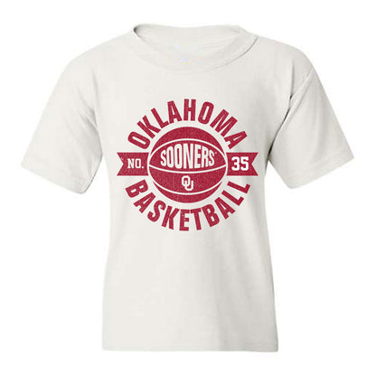 Oklahoma - NCAA Men's Basketball : Derrion Reid - Sports Shersey Youth T-Shirt-0