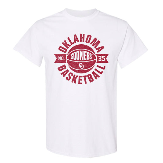 Oklahoma - NCAA Men's Basketball : Derrion Reid - Sports Shersey T-Shirt-0