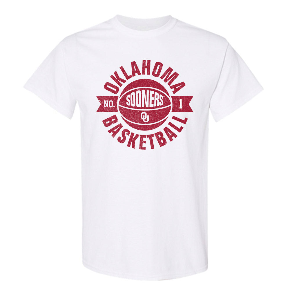 Oklahoma - NCAA Men's Basketball : Xzayvier Brown - Sports Shersey T-Shirt-0