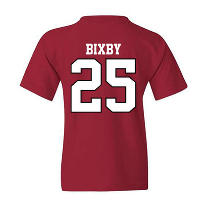 Oklahoma - NCAA Baseball : Mason Bixby - Sports Shersey Youth T-Shirt-1