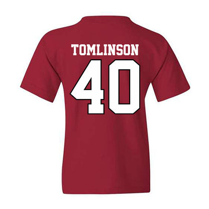Oklahoma - NCAA Baseball : Aidan Tomlinson - Sports Shersey Youth T-Shirt-1