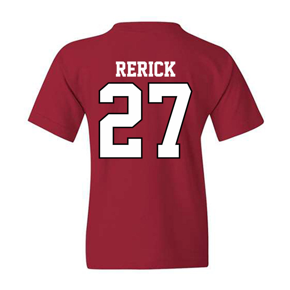 Oklahoma - NCAA Baseball : Drew Rerick - Sports Shersey Youth T-Shirt-1