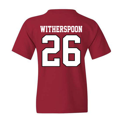 Oklahoma - NCAA Baseball : Kyson Witherspoon - Youth T-Shirt Sports Shersey