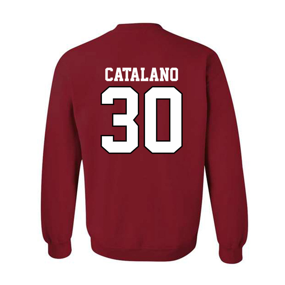 Oklahoma - NCAA Baseball : Michael Catalano - Sports Shersey Crewneck Sweatshirt-1