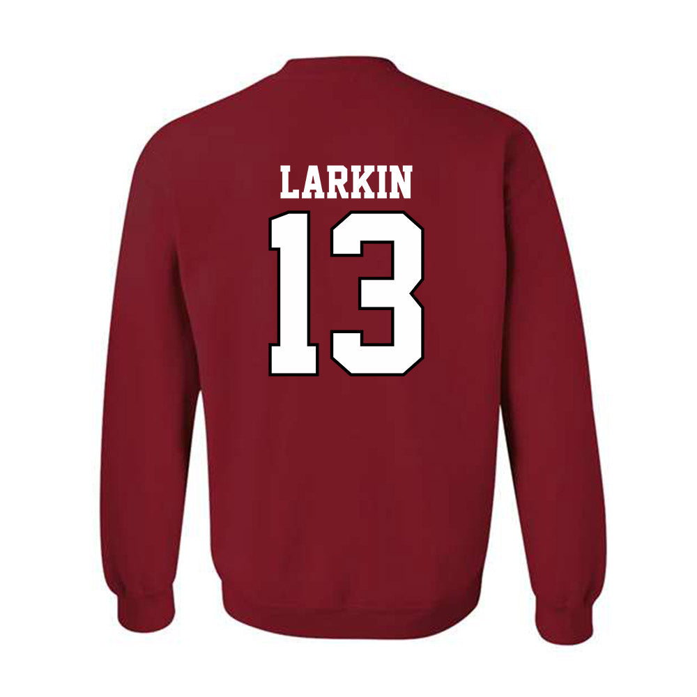 Oklahoma - NCAA Baseball : Connor Larkin - Sports Shersey Crewneck Sweatshirt-1