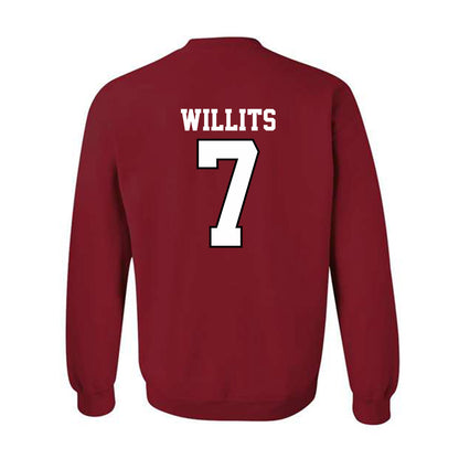 Oklahoma - NCAA Baseball : Jaxon Willits - Sports Shersey Crewneck Sweatshirt-1
