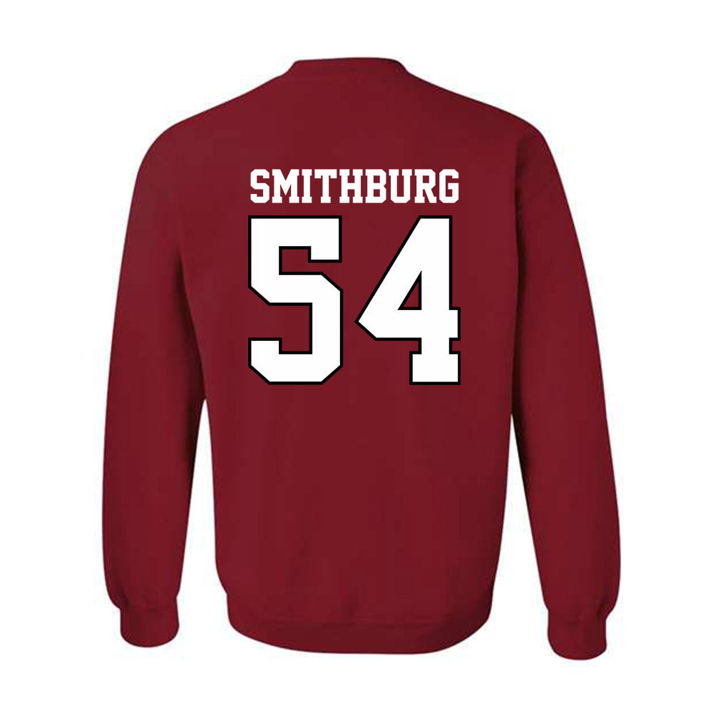 Oklahoma - NCAA Baseball : Nate Smithburg - Sports Shersey Crewneck Sweatshirt-1