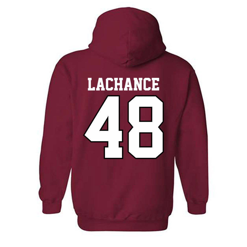 Oklahoma - NCAA Baseball : Deiten Lachance - Sports Shersey Hooded Sweatshirt-1