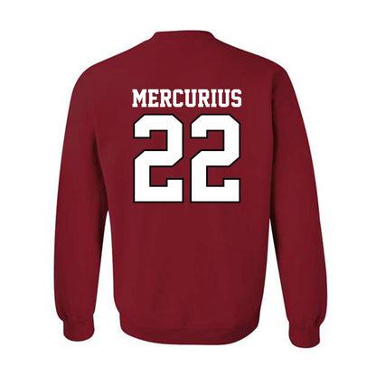 Oklahoma - NCAA Baseball : LJ Mercurius - Sports Shersey Crewneck Sweatshirt-1