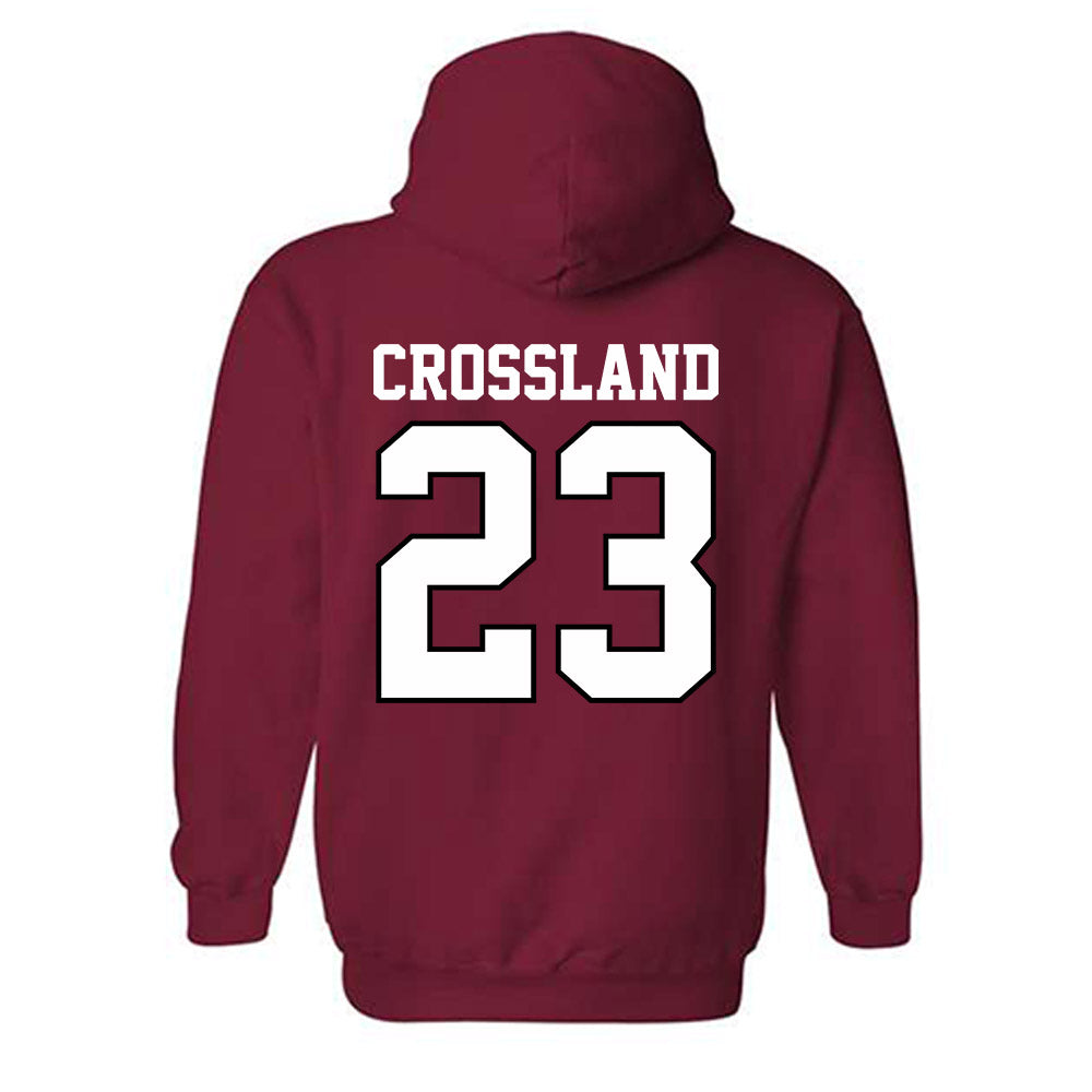 Oklahoma - NCAA Baseball : Cade Crossland - Sports Shersey Hooded Sweatshirt-1