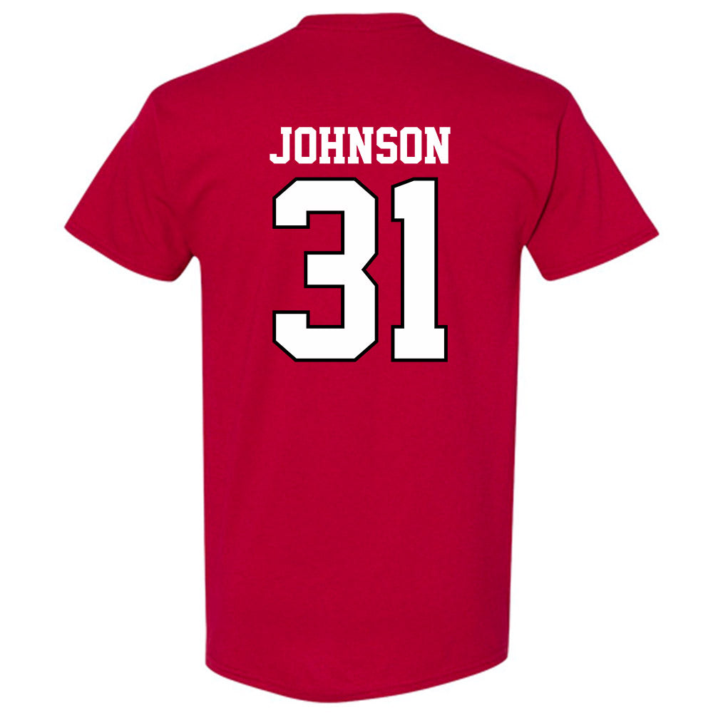 Oklahoma - NCAA Baseball : Cameron Johnson - Sports Shersey T-Shirt-1