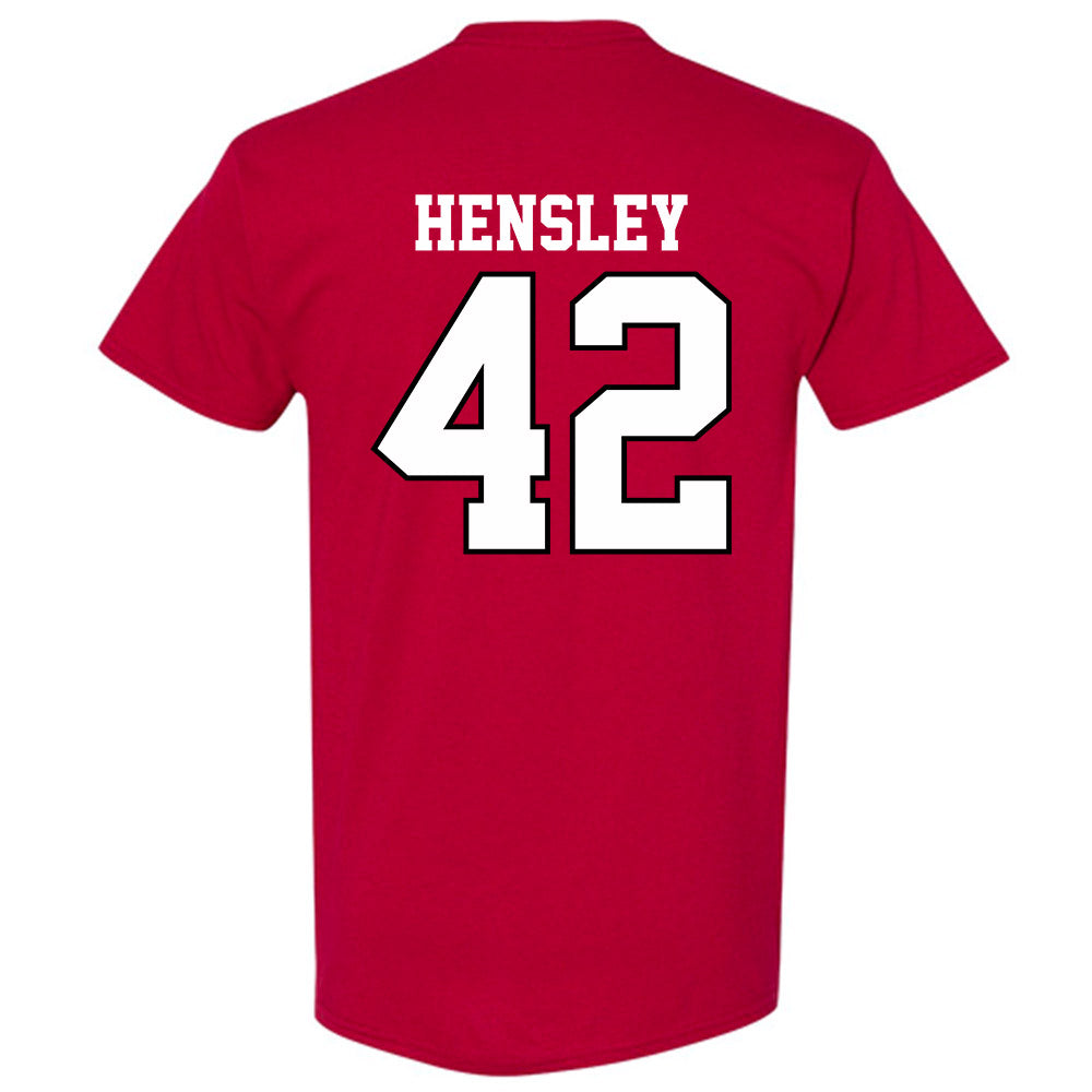 Oklahoma - NCAA Baseball : Reid Hensley - Sports Shersey T-Shirt-1