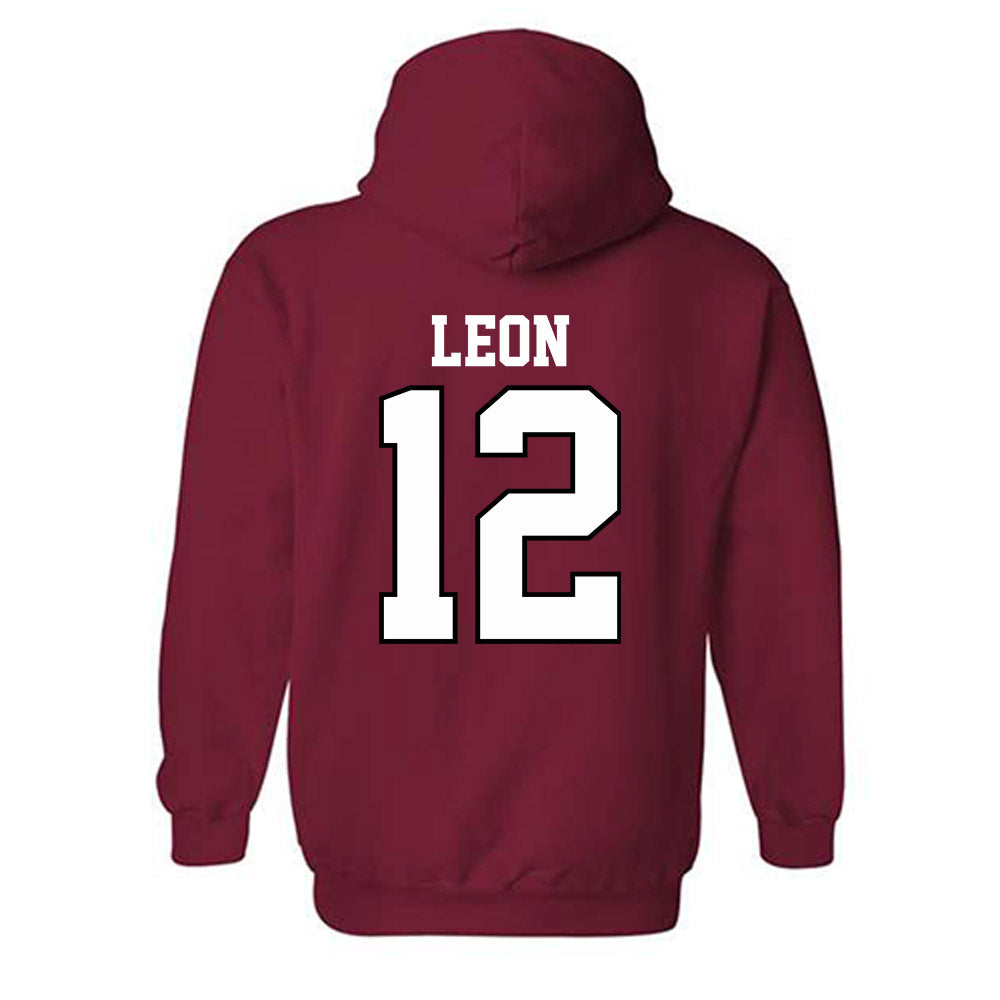 Oklahoma - NCAA Baseball : Kadyn Leon - Sports Shersey Hooded Sweatshirt-1