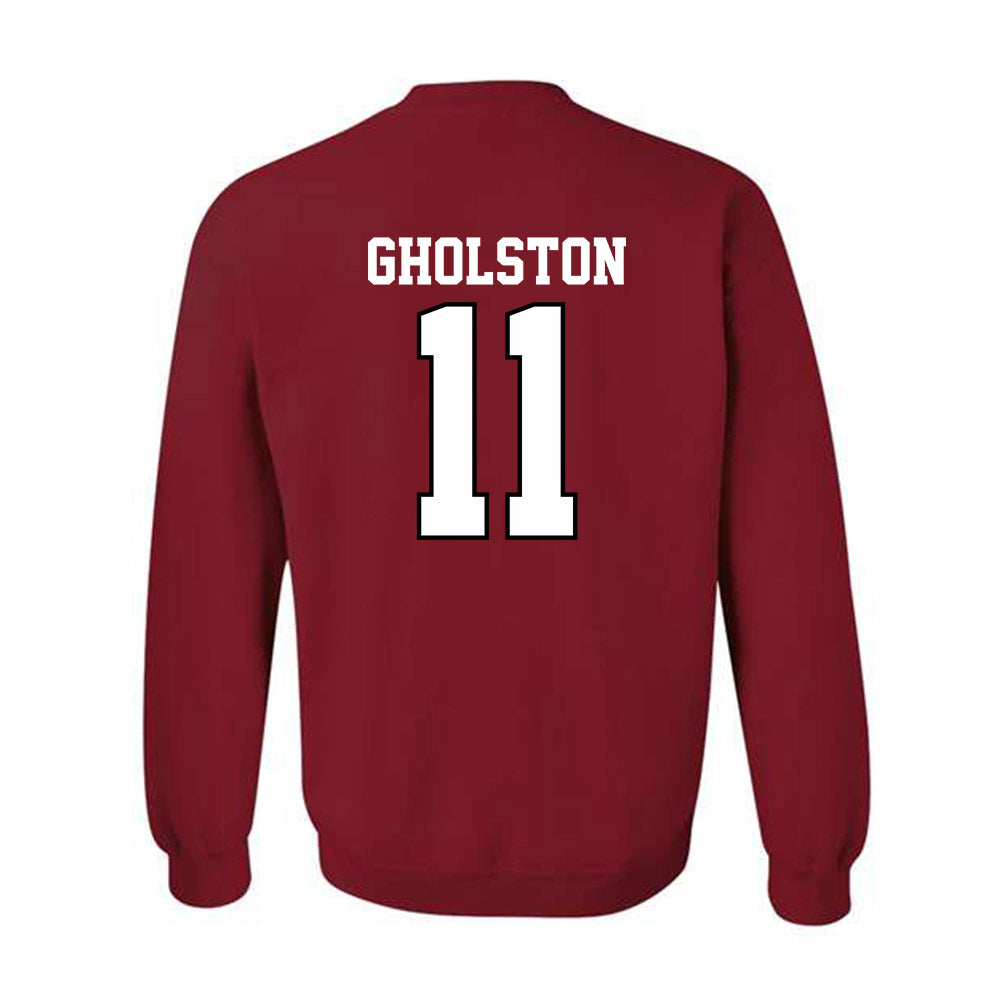 Oklahoma - NCAA Baseball : Jacob Gholston - Sports Shersey Crewneck Sweatshirt-1