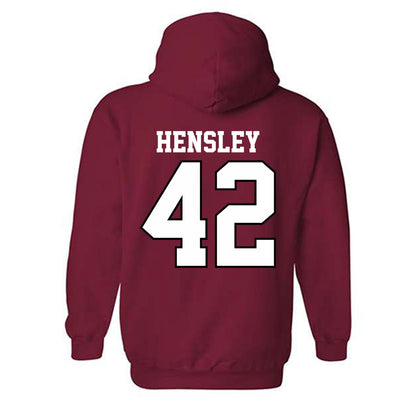 Oklahoma - NCAA Baseball : Reid Hensley - Sports Shersey Hooded Sweatshirt-1