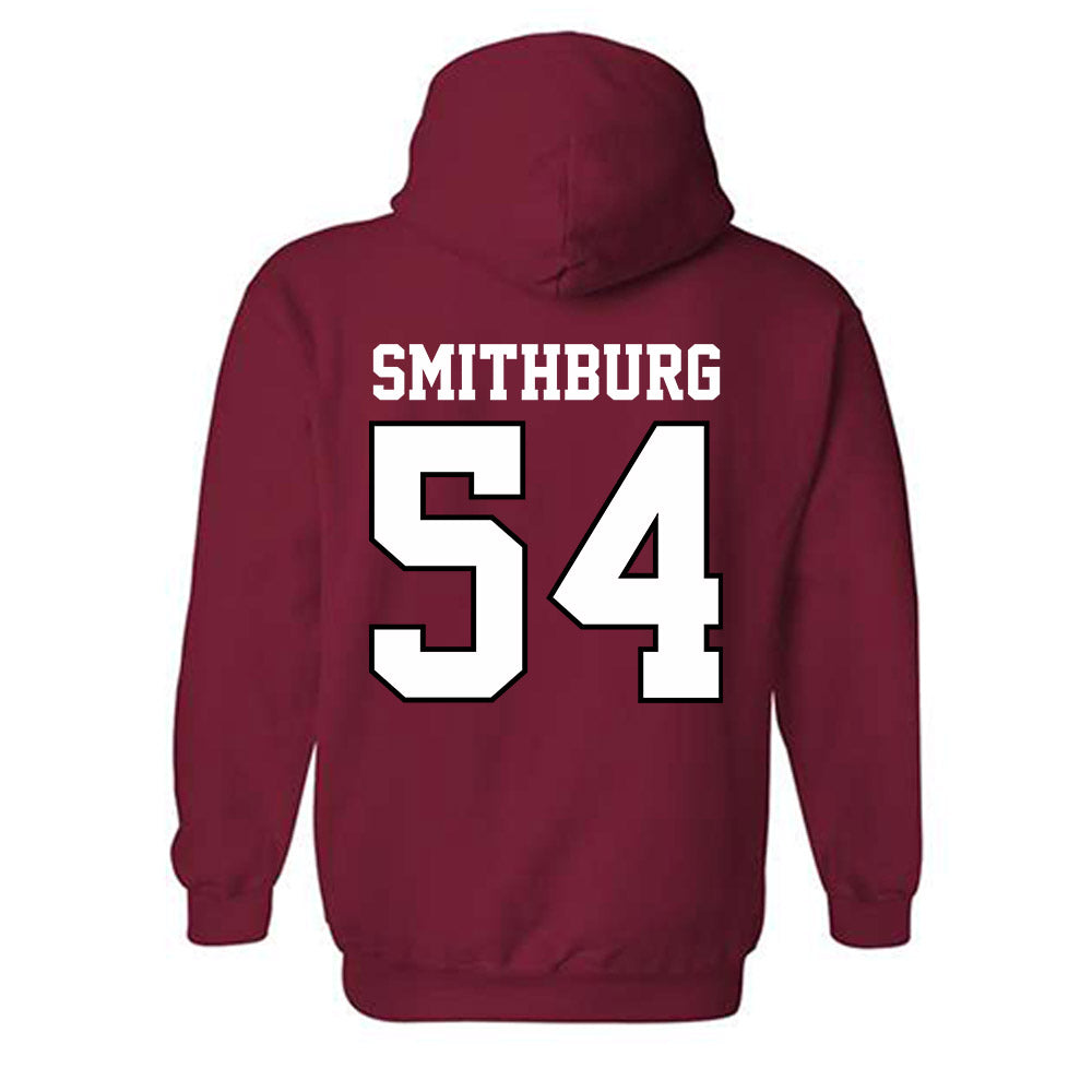 Oklahoma - NCAA Baseball : Nate Smithburg - Sports Shersey Hooded Sweatshirt-1