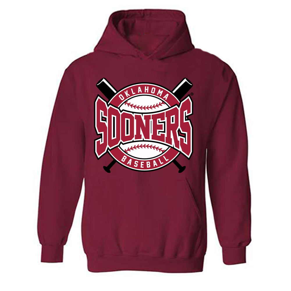 Oklahoma - NCAA Baseball : Beau Sampson - Sports Shersey Hooded Sweatshirt-0