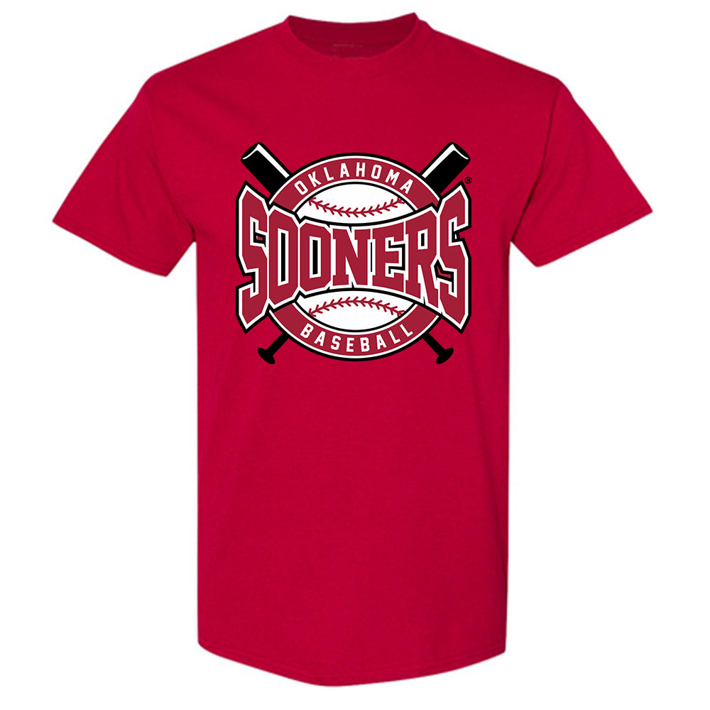 Oklahoma - NCAA Baseball : Reid Hensley - Sports Shersey T-Shirt-0