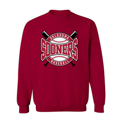Oklahoma - NCAA Baseball : Ryley Leininger - Sports Shersey Crewneck Sweatshirt-0