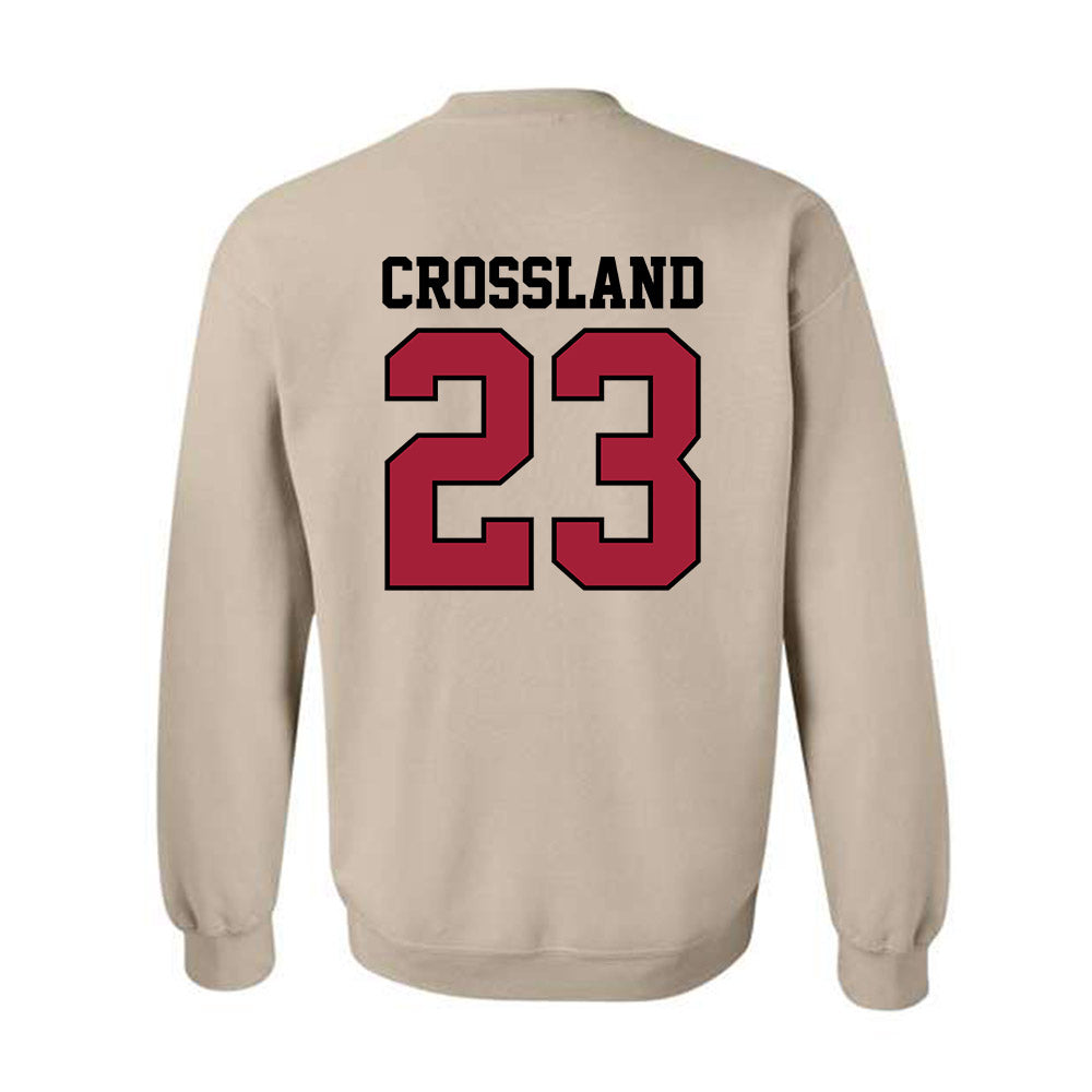 Oklahoma - NCAA Baseball : Cade Crossland - Sports Shersey Crewneck Sweatshirt-1