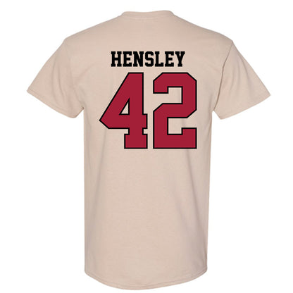 Oklahoma - NCAA Baseball : Reid Hensley - Sports Shersey T-Shirt-1