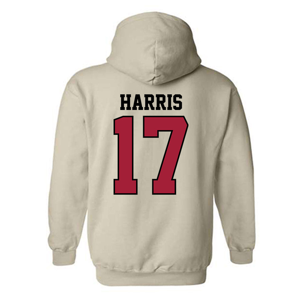Oklahoma - NCAA Baseball : Dasan Harris - Sports Shersey Hooded Sweatshirt-1