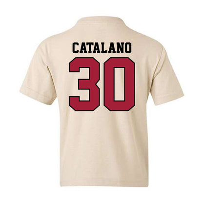 Oklahoma - NCAA Baseball : Michael Catalano - Sports Shersey Youth T-Shirt-1