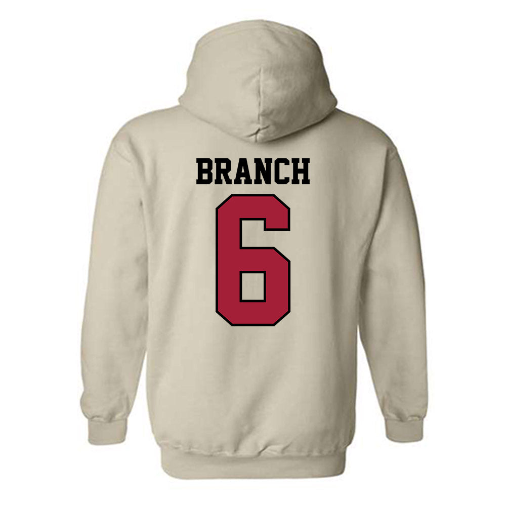Oklahoma - NCAA Baseball : Kyle Branch - Sports Shersey Hooded Sweatshirt-1