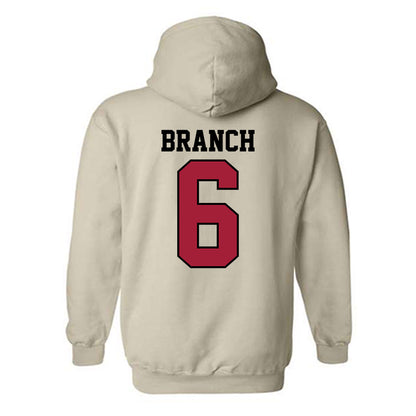 Oklahoma - NCAA Baseball : Kyle Branch - Sports Shersey Hooded Sweatshirt-1