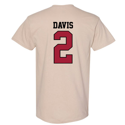 Oklahoma - NCAA Baseball : Myles Davis - Sports Shersey T-Shirt-1