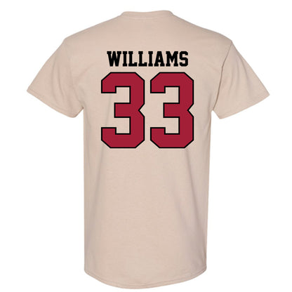 Oklahoma - NCAA Baseball : Isaac Williams - Sports Shersey T-Shirt-1