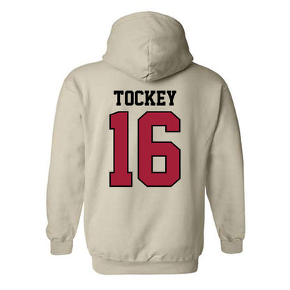 Oklahoma - NCAA Baseball : Dayton Tockey - Sports Shersey Hooded Sweatshirt-1