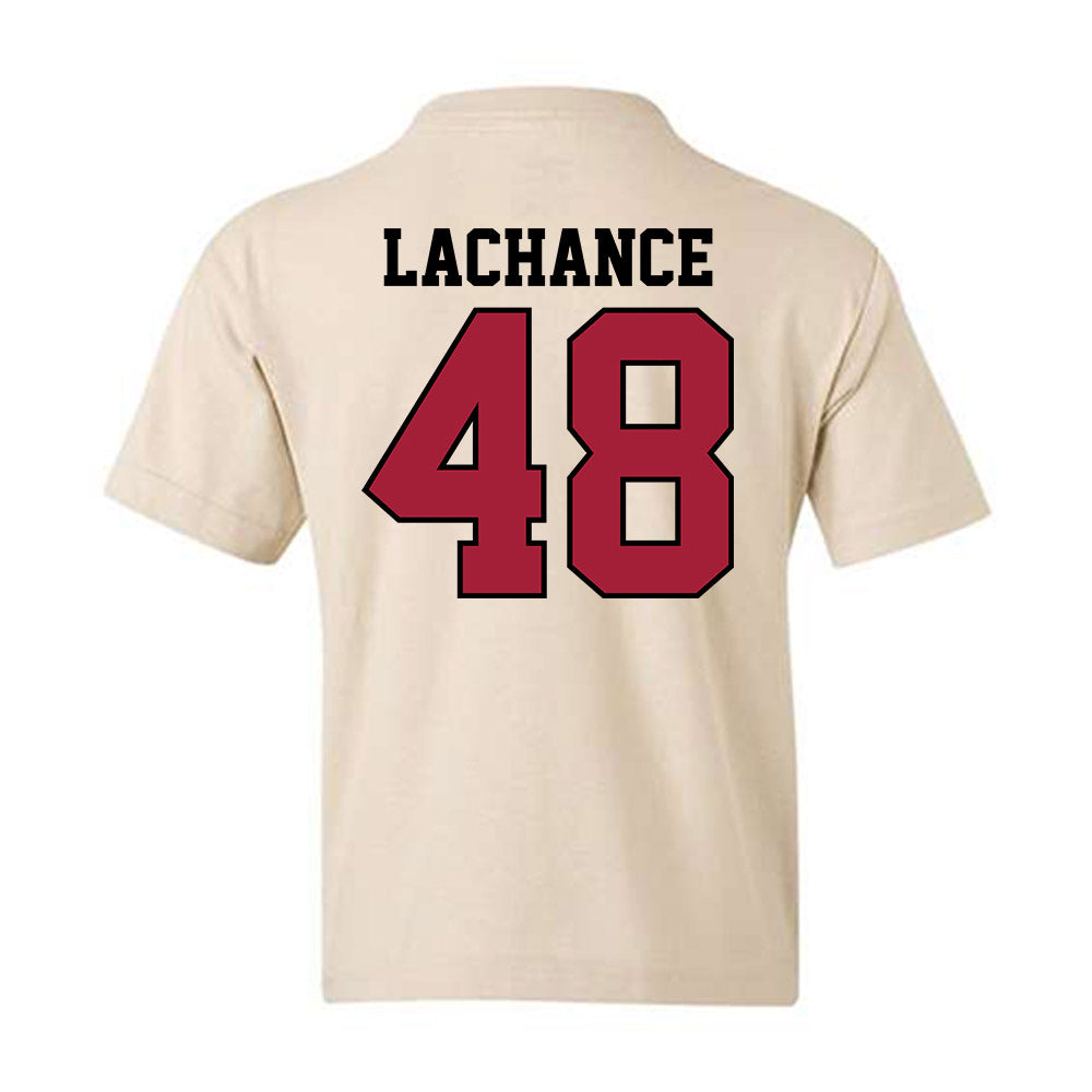 Oklahoma - NCAA Baseball : Deiten Lachance - Sports Shersey Youth T-Shirt-1