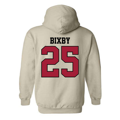 Oklahoma - NCAA Baseball : Mason Bixby - Sports Shersey Hooded Sweatshirt-1