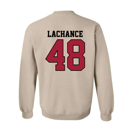 Oklahoma - NCAA Baseball : Deiten Lachance - Sports Shersey Crewneck Sweatshirt-1