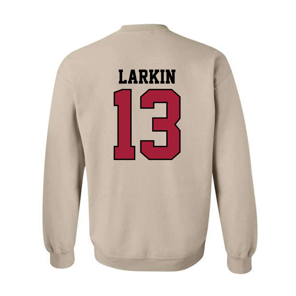 Oklahoma - NCAA Baseball : Connor Larkin - Sports Shersey Crewneck Sweatshirt-1