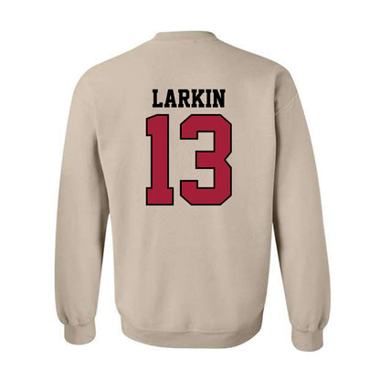 Oklahoma - NCAA Baseball : Connor Larkin - Sports Shersey Crewneck Sweatshirt-1