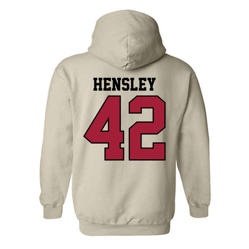 Oklahoma - NCAA Baseball : Reid Hensley - Sports Shersey Hooded Sweatshirt-1