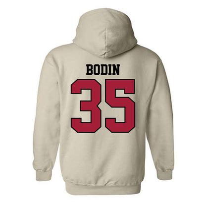Oklahoma - NCAA Baseball : Jason Bodin - Sports Shersey Hooded Sweatshirt-1