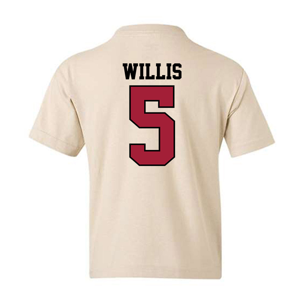 Oklahoma - NCAA Baseball : Dawson Willis - Sports Shersey Youth T-Shirt-1