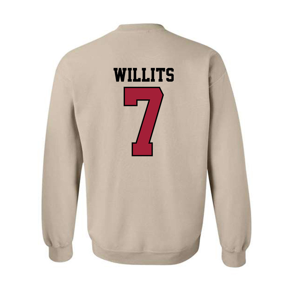 Oklahoma - NCAA Baseball : Jaxon Willits - Sports Shersey Crewneck Sweatshirt-1