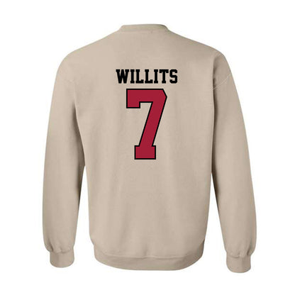 Oklahoma - NCAA Baseball : Jaxon Willits - Sports Shersey Crewneck Sweatshirt-1