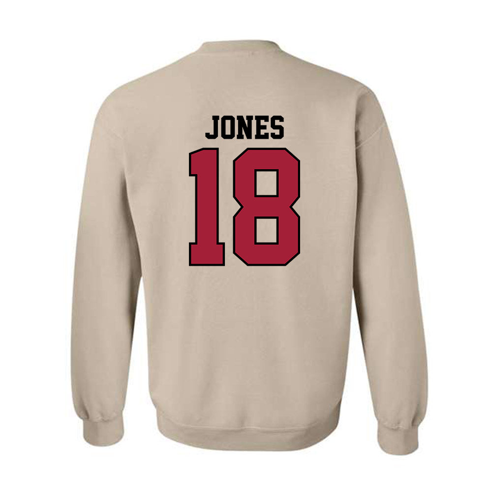 Oklahoma - NCAA Baseball : Gavyn Jones - Sports Shersey Crewneck Sweatshirt-1